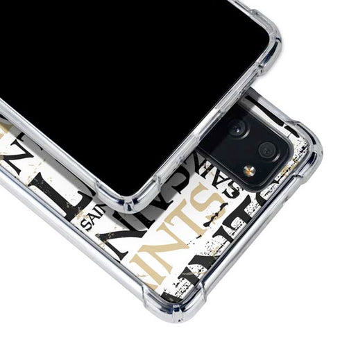 NFL New Orleans Saints - Blast Galaxy S20 FE Clear Case